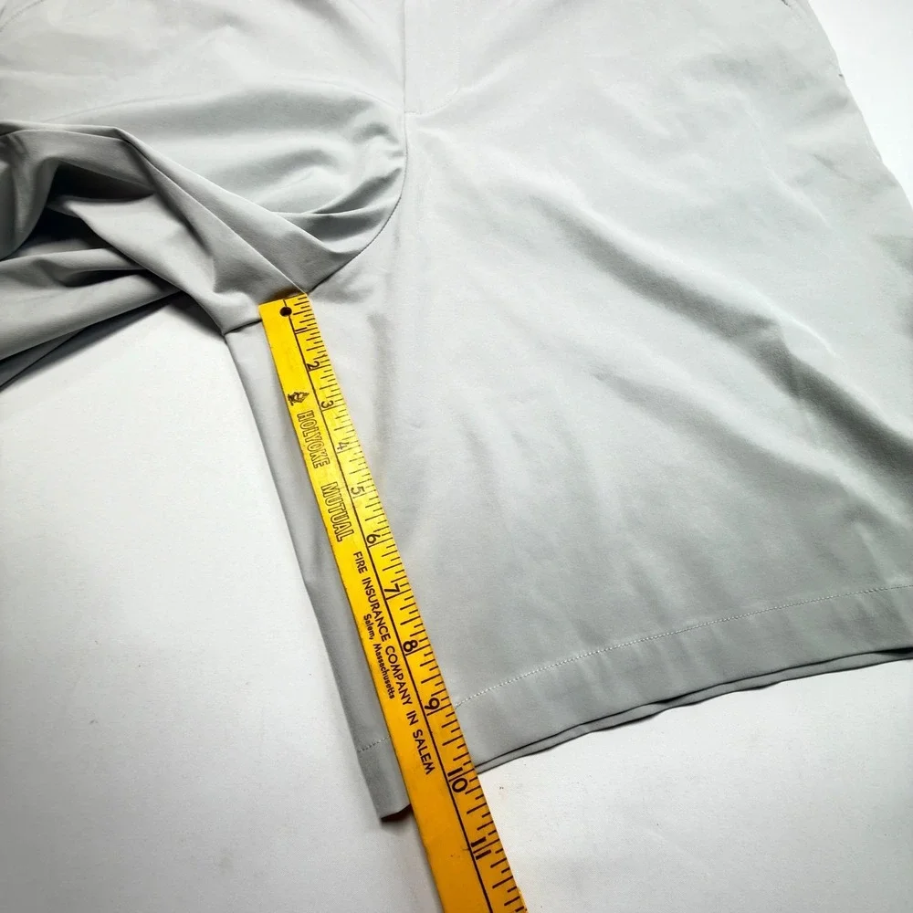 G/FORE Golf Shorts Mens 40 Gray Stretch Performance Flat‎ Front 9